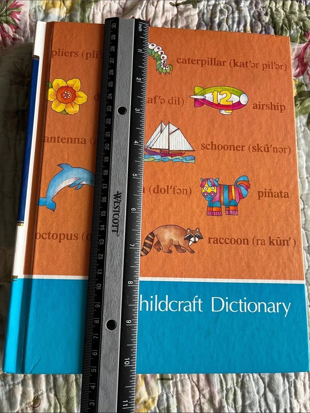 Vtg World Book Childcraft Dictionary Hardcover Book Illustrated Copyright 1989